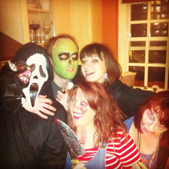 Halloween! My first (and last) ever house party.