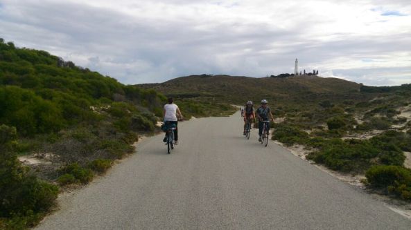 Tested our fitness beyond natural levels by cycling to a lighthouse